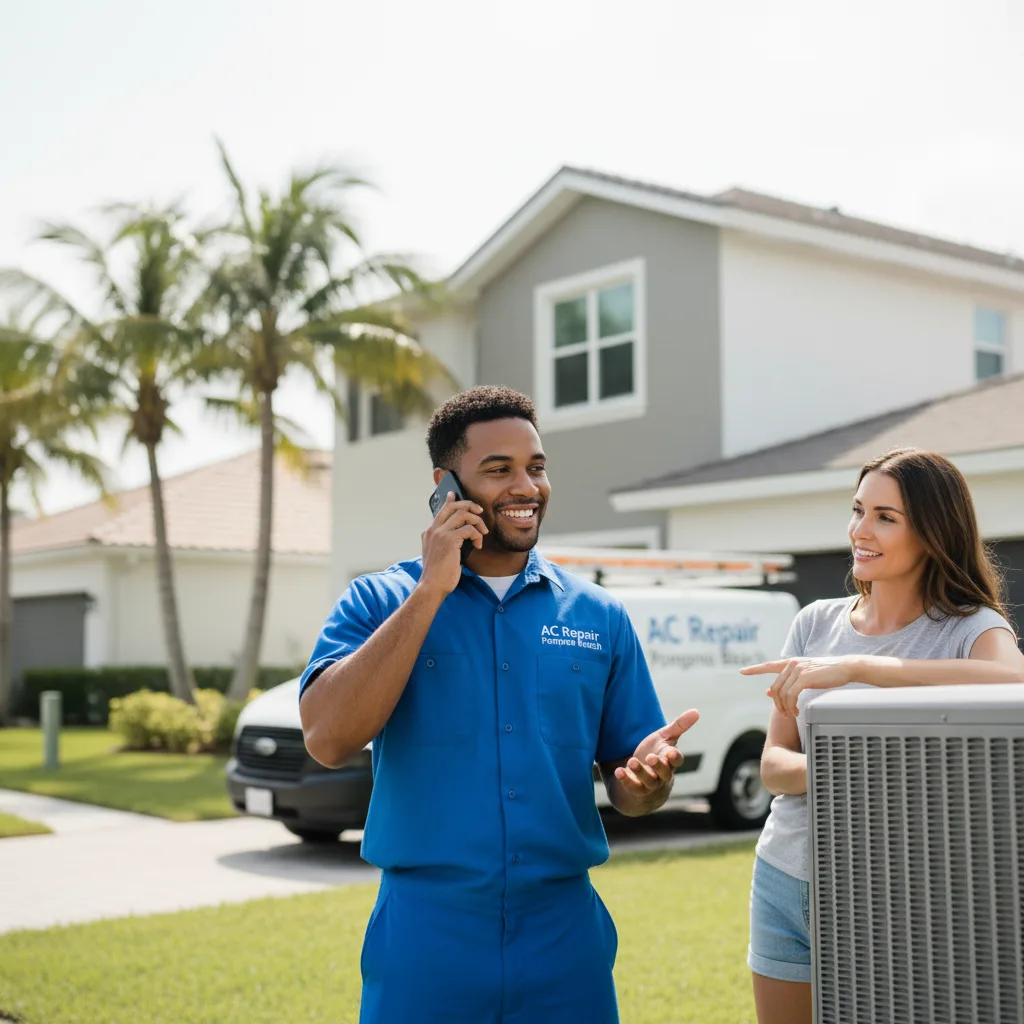 AC Repair Pompano Beach customer support in Fountain